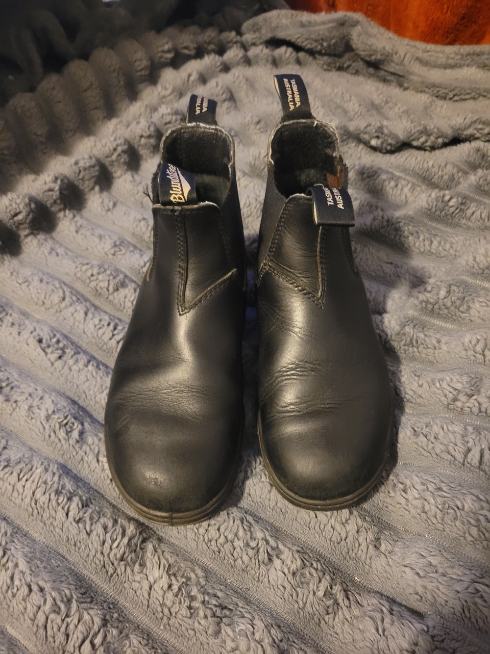 Blundstone Black Leather Chelsea Boots